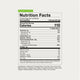 Nutrition Facts panel for Strawberry Lime flavor: 15 servings per container; serving size 1 scoop (32.3 g); 110 calories per serving. 0 g total fat, 0 mg cholesterol, 300 mg sodium (13% DV), 28 g total carbohydrates (10% DV), 27 g total sugars including 27 g added sugars (54% DV), 0 g protein. Includes Vitamin D 0 mcg, Calcium 0 mg, Iron 0 mg, Potassium 150 mg (4% DV), Magnesium 100 mg (25% DV), Zinc 3 mg (25% DV). Ingredients: Palatinose™ Isomaltulose, Fructose, Citric Acid, Salt, Natural Flavors, Magnesiu