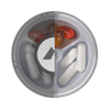 Half open, half closed Promixx Pill case