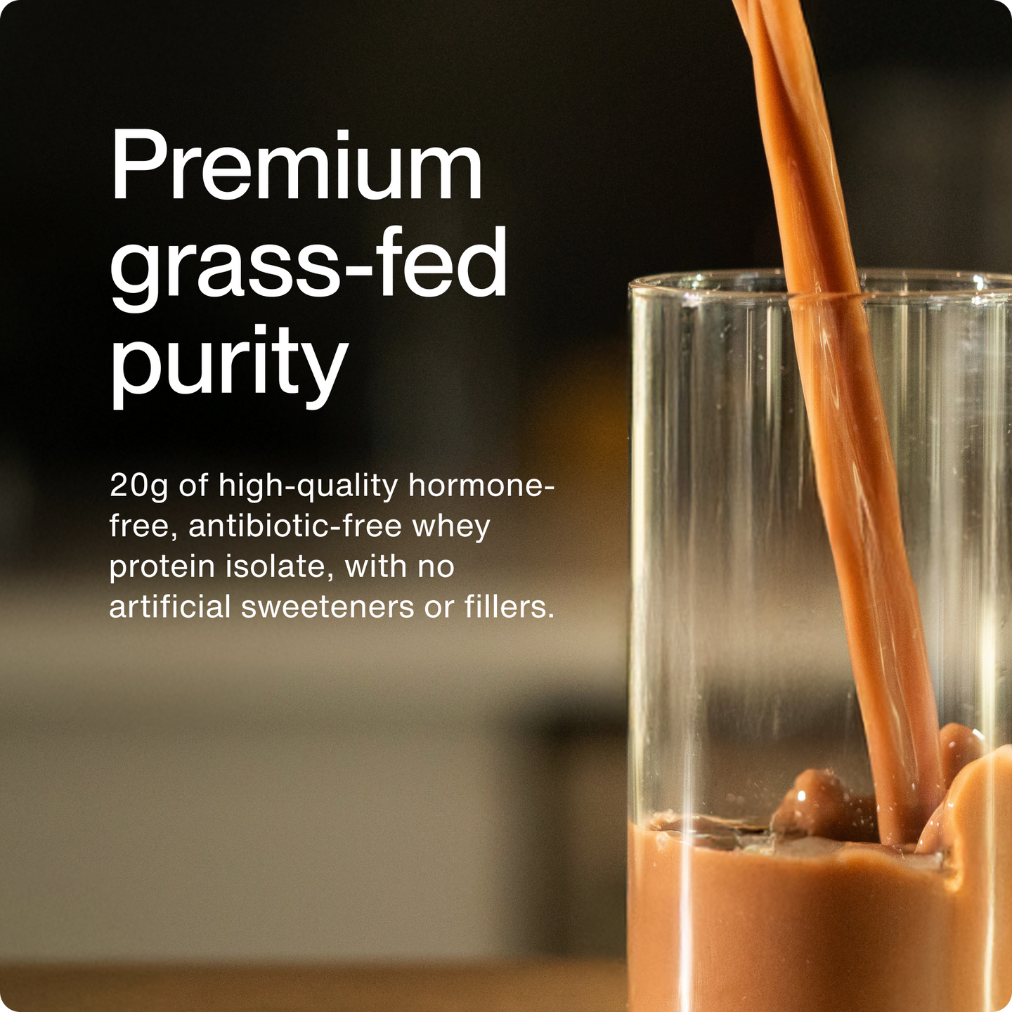 Premium Grass fed purity