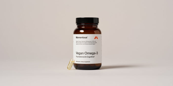 Vegan Omega-3 Pill Bottl