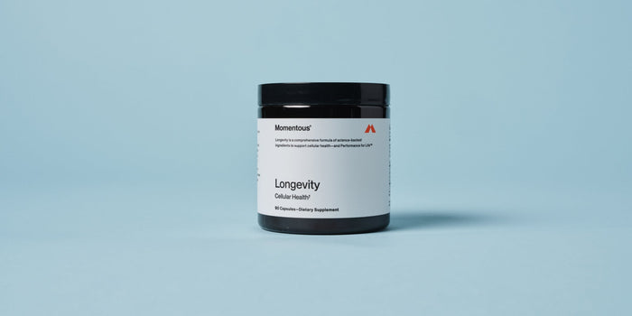 Longevity jar in blue photo frame