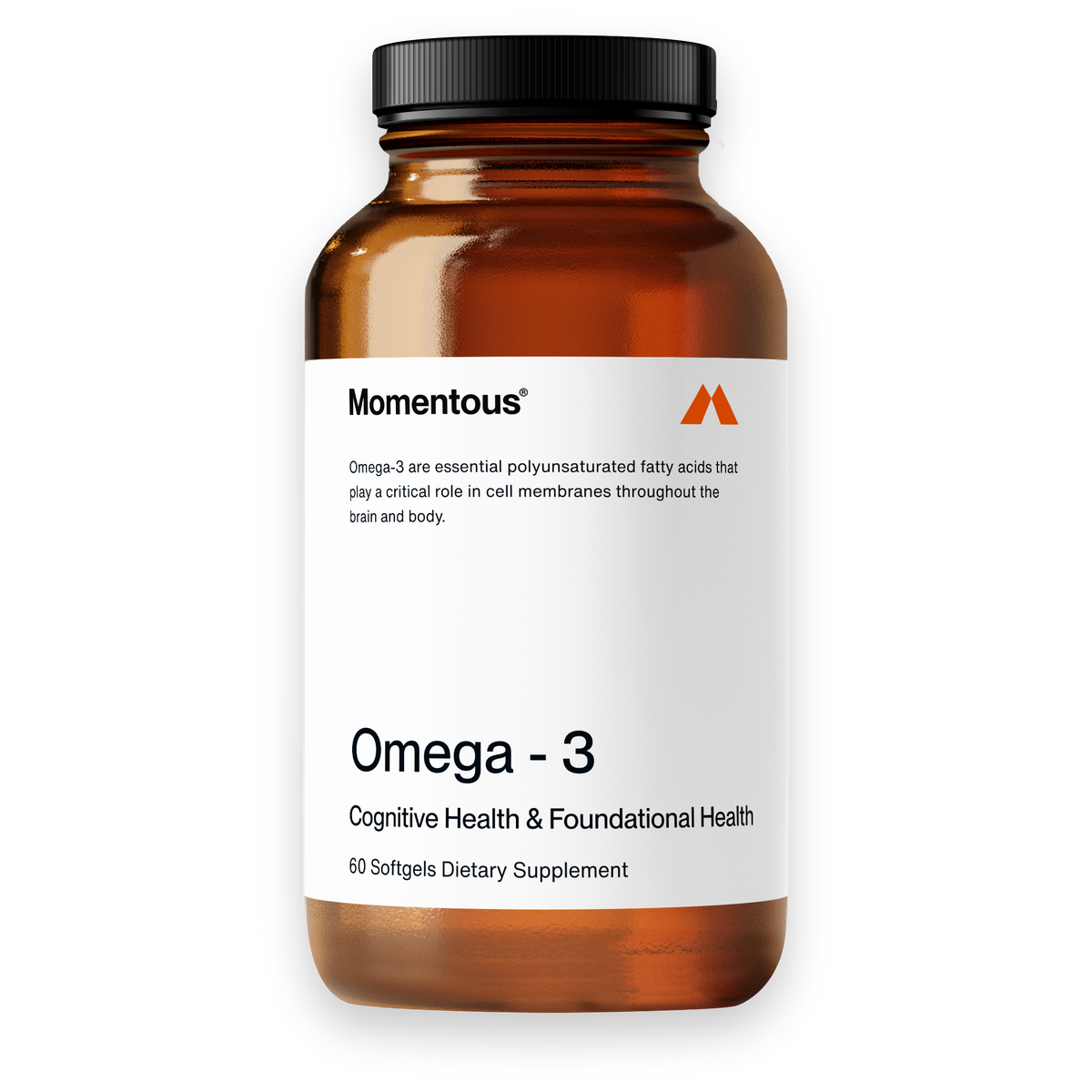 Omega-3 Softgel Capsules - Exceptional Purity Formula