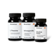 Momentous L-Theanine, 60 capsules, promotes calm focus without fatigue and supports a relaxed mind for sleep, beside Ashwagandha, 60 capsules, supports stress resilience and mental clarity with a liposomal extract for enhanced absorption, and Rhodiola Rosea, 60 capsules, helps manage stress and combat fatigue, a clinically studied adaptogen that helps regulate cortisol, all three NSF Certified Sport. (403 chars)