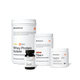 Four Momentous products on black background: Whey Protein Isolate – Vanilla Flavor, Upgraded Formula, Foundational & Performance; Vitamin D3 – 2000IU, Foundational Health, 60 Liquid Capsules; Fiber+ – Pure Cinnamon, Digestive & Gut Health, 13.1oz (372g); Creatine – Signature Spec, Unflavored, 30 Servings, 5.3oz (150g), NSF Certified for Sport.
