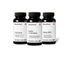 Momentous L-Tyrosine, 60 capsules, sustains cognitive performance under stress and supports alertness and focus, beside Acetyl L-Carnitine, 60 capsules, supports both short-term cognitive performance and long-term brain health in a highly bioavailable acetylated form, and Alpha GPC, 60 capsules, supports focus, memory, and cognitive performance and helps improve muscular output and athletic performance, all three NSF Certified Sport. (437 chars)