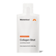 Single serving pouch of Momentous Collagen Shot, Orange Mango flavor. White pouch with Momentous logo and text: Collagen Shot, Joint & Bone Health, Dietary Supplement Net Wt. 0.88oz (25g).