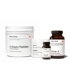 Bundle containing a Omega-3 pill bottle, a jar of Collagen peptides, a jar of creatine, and a pill bottle of vitamin d3