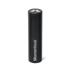 Black Momentous travel tube for carrying creatine chew supplements