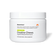 Product image of Momentous Creatine Chews in Lemon Lime flavor. A white supplement jar with a white lid is centered on a white background. The label includes the Momentous logo, the tagline about creatine supporting cognitive function and muscle energy, and a green flavor tag reading “Lemon Lime Flavor.” The label highlights the product name “Creatine Chews,” the benefit “Cognitive & Muscle Performance,” and the product size “50 Chewable Tablets — Dietary Supplement.”