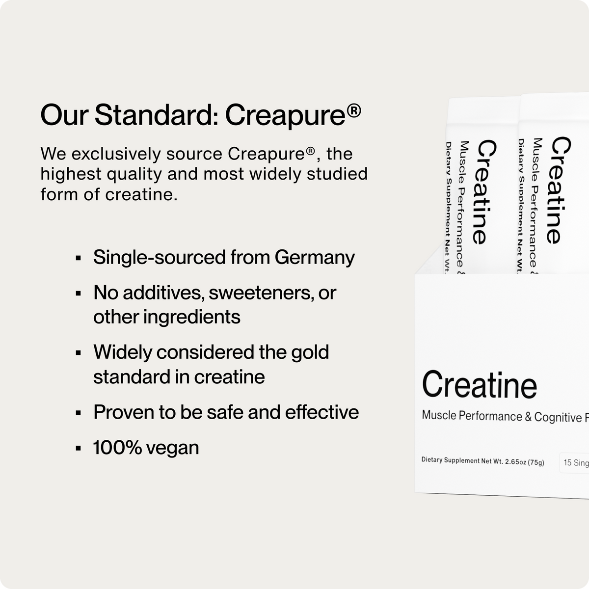 Creatine Pack Creatine Monohydrate Single-Serve Travel Packets – Momentous