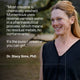 Dr. Stacy Sims PhD endorsing Momentous Creatine, stating most creatine is chemically washed but Momentous uses reverse osmosis water in a pharmaceutical process with no residual metals or contaminants, calling it the purest creatine you can get