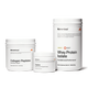 Vanilla flavored Foundational Female Athlete Bundle which includes a jar of creatine, vanilla whey protein, and a jar of collagen peptides