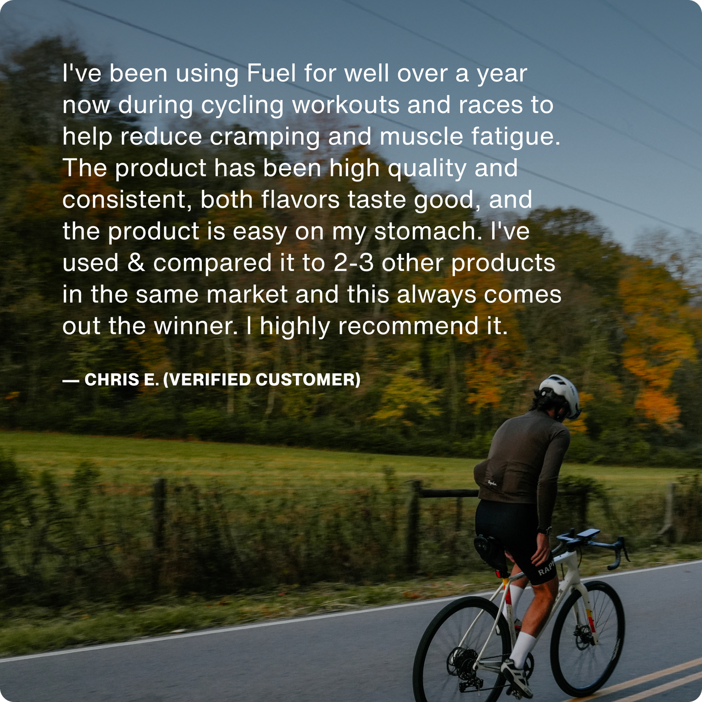 Chris E, Verified Customer Review