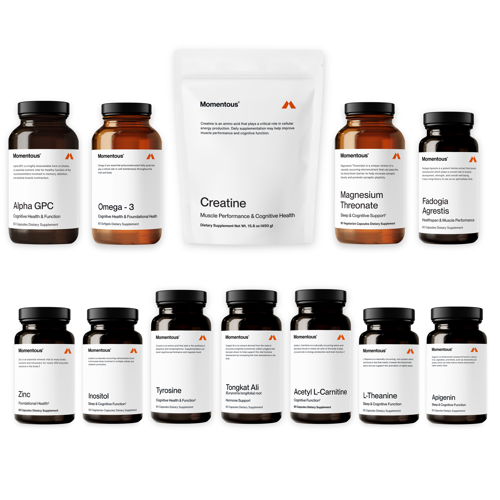 Complete Supplement Stack Huberman Lab Official Partner Momentous