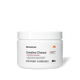 White jar of Momentous Creatine Chews, Strawberry Flavor, 10 Day Supply. The Momentous Standard Signature Spec. Key benefits: Supports cognitive and muscle performance, Highest quality pure creatine monohydrate. Dietary Supplement, 50 Chewable Tablets. NSF Certified for Sport.