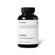 Black bottle of Momentous Inositol on a black background. Label reads: “Momentous,” “Inositol is a naturally occurring carbohydrate also known as Vitamin B8. It may support the metabolism of serotonin and dopamine, which are essential for mood regulation and restful sleep†.” Product name reads: “Inositol,” “Sleep & Cognitive Support†,” and “120 Capsules—Dietary Supplement.”