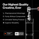 Momentous Creatine described as our highest quality creatine ever, highlighting pharmaceutical advantage, purity without compromise, unrivaled testing protocol, and superior mixability, NSF Certified Sport