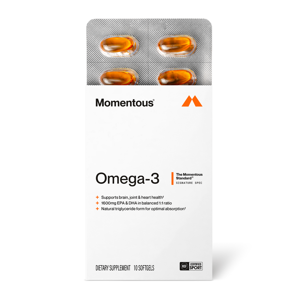 Omega-3 Softgel Travel Packs - NSF Certified Fish Oil – Momentous