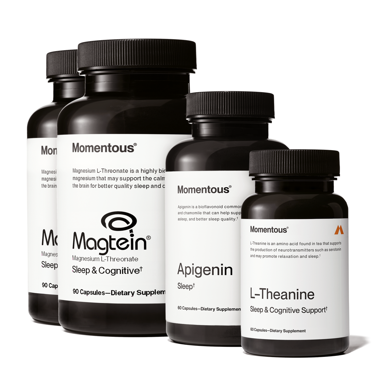 Nightly Sleep Stack - Magnesium Threonate, Apigenin, and L-Theanine