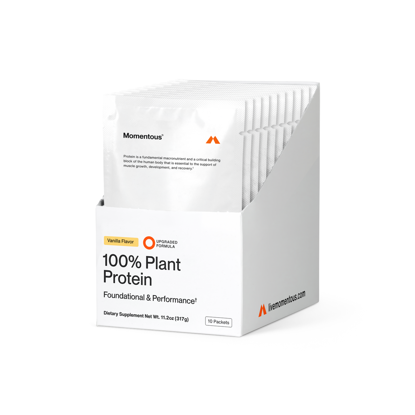 100% Plant Protein 10-Travel Packs