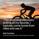 Athlete quote on why Recovery is her go-to for recovery. 