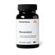 Momentous Resveratrol in a black glass bottle with a black cap: supports cellular health and healthy aging, helps protect cells from oxidative stress, dietary supplement, 30 capsules, NSF Certified Sport. (204 chars)