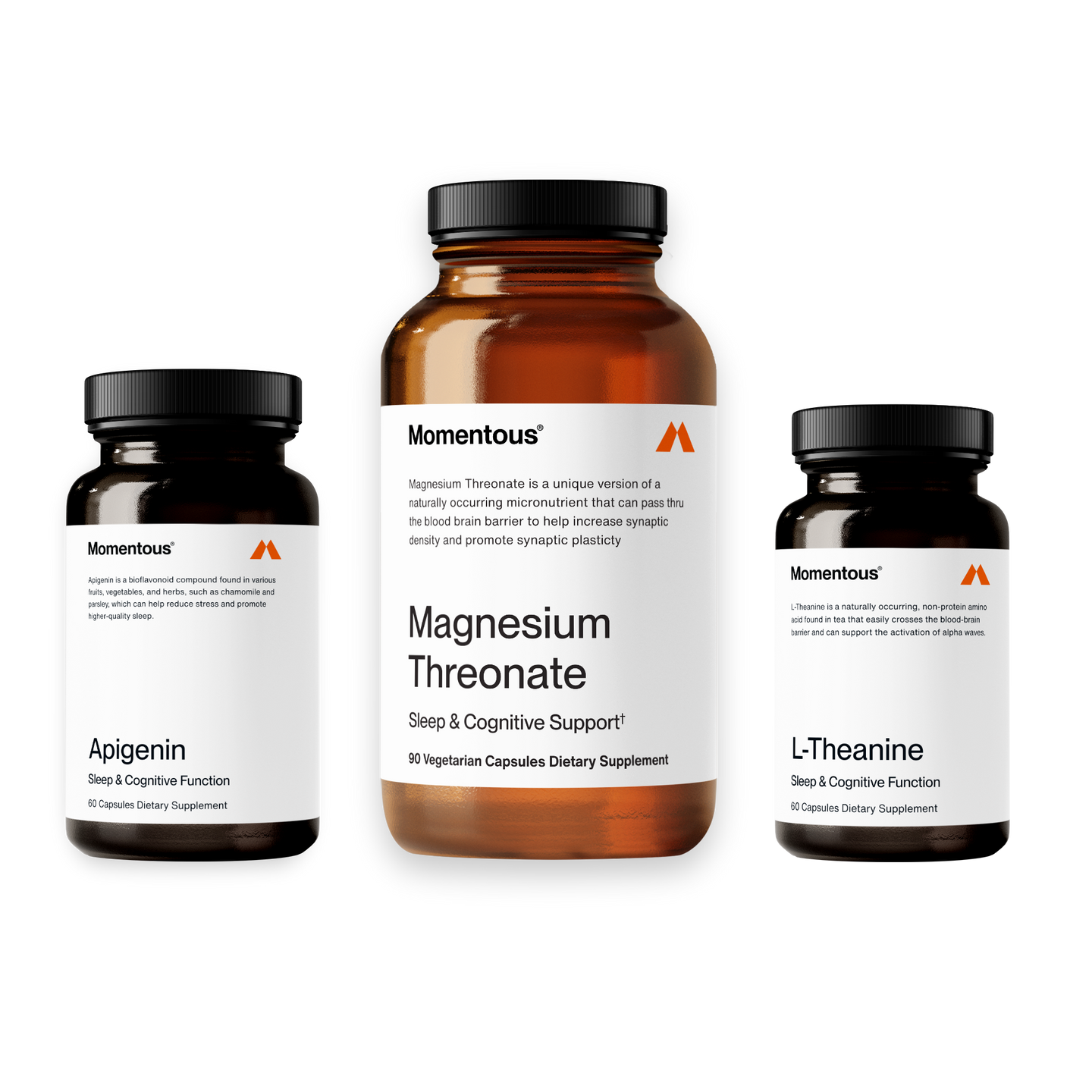 Apigenin, Magnesium Threonate, and L-Theanine
