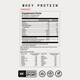 Momentous Whey Protein Strawberry Supplement Facts. Serving Size: 1 Scoop (24.7g), 25 Servings. Calories 90, Protein 20g (40%), Grass-fed whey protein isolate 23.4g, ProHydrolase 200mg. Other Ingredients: Natural Strawberry Flavor, Reb M, Beet Root/Carrot Juice Powder. Contains Milk. Includes full amino acid profile. NSF Certified for Sport. GMO Free, Gluten Free, Vegan.