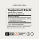 Momentous Ashwagandha Supplement Facts, 60 servings, serving size 1 capsule, Liposomal NooGandha Ashwagandha Extract (Withania somnifera) root and leaf standardized to 4 percent withanolides 300mg, other ingredients rice flour, hypromellose capsule, calcium laurate and silica, NSF Certified Sport, The Momentous Standard, GMO free, vegan. (339 chars)