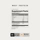 Momentous Whey Protein Supplement Facts, Unflavored, 25 servings, serving size 1 scoop 23.7g, 90 calories, 20g protein, 1g carbohydrate, calcium 90mg, sodium 55mg, potassium 100mg, grass fed whey protein isolate 23.4g and ProHydrolase 200mg, no other ingredients, contains milk, NSF Certified Sport, Momentous Whey Protein Signature Spec. (338 chars)