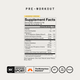 Momentous Pre-Workout Supplement Facts, Lemonade Flavor, 30 servings, serving size 2 scoops 14.2g, 5 calories, magnesium 50mg, sodium 75mg, potassium 80mg, L-Citrulline 6g, Betaine Anhydrous 2.5g, L-Tyrosine 500mg, Alpha-GPC 300mg, L-Theanine 250mg, caffeine from green tea leaf extract 150mg, other ingredients citric acid, natural lemon flavors, silica, Reb M, NSF Certified Sport, The Momentous Standard, gluten free, GMO free, vegan. (437 chars)