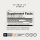 Supplement Facts label graphic. Text: 