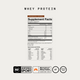Momentous Whey Protein Supplement Facts, Chocolate, 10 packets, serving size 1 packet 26.4g, 90 calories, 20g protein, under 1g dietary fiber, grass fed whey protein isolate 23.4g and ProHydrolase 200mg blend of proteases, other ingredients natural flavors, cocoa, salt, monk fruit extract and stevia, contains milk, with typical amino acid profile, NSF Certified Sport, Momentous Whey Protein Signature Spec, gluten free, grass fed. (433 chars)