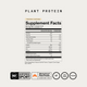 Momentous Plant Protein Supplement Facts, Vanilla, 22 servings, serving size 1 scoop 31.7g: 120 calories, 20g protein, 2.5g total fat, 5g total carbohydrate, 3g dietary fiber, 2g total sugars, PURIS pea protein 24.1g and organic brown rice protein 1g, other ingredients natural vanilla flavors, organic cane sugar, salt and Reb M, NSF Certified Sport, Signature Spec, gluten free, GMO free, vegan. (395 chars)