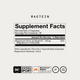 Supplement Facts label for Magtein magnesium capsules showing 145mg per serving with NSF Certified Sport, Momentous, gluten-f
