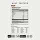 “Whey Protein Chocolate Flavor Supplement Facts. Serving Size: 1 scoop (26.2g). Servings Per Container: 25. Amount Per Serving: Calories 90. Cholesterol <5mg (1%). Total Carbohydrate 2g (1%). Dietary Fiber <1g (2%). Total Sugars <1g. Protein 20g (40%). Vitamin D 0.6mcg (3%). Calcium 100mg (8%). Iron 0.7mg (4%). Sodium 145mg (6%). Potassium 130mg (3%). Grass-fed whey protein isolate 23.3g. ProHydrolase proprietary blend of proteases 200mg. Percent Daily Values based on a 2,000 calorie diet. Other Ingredients