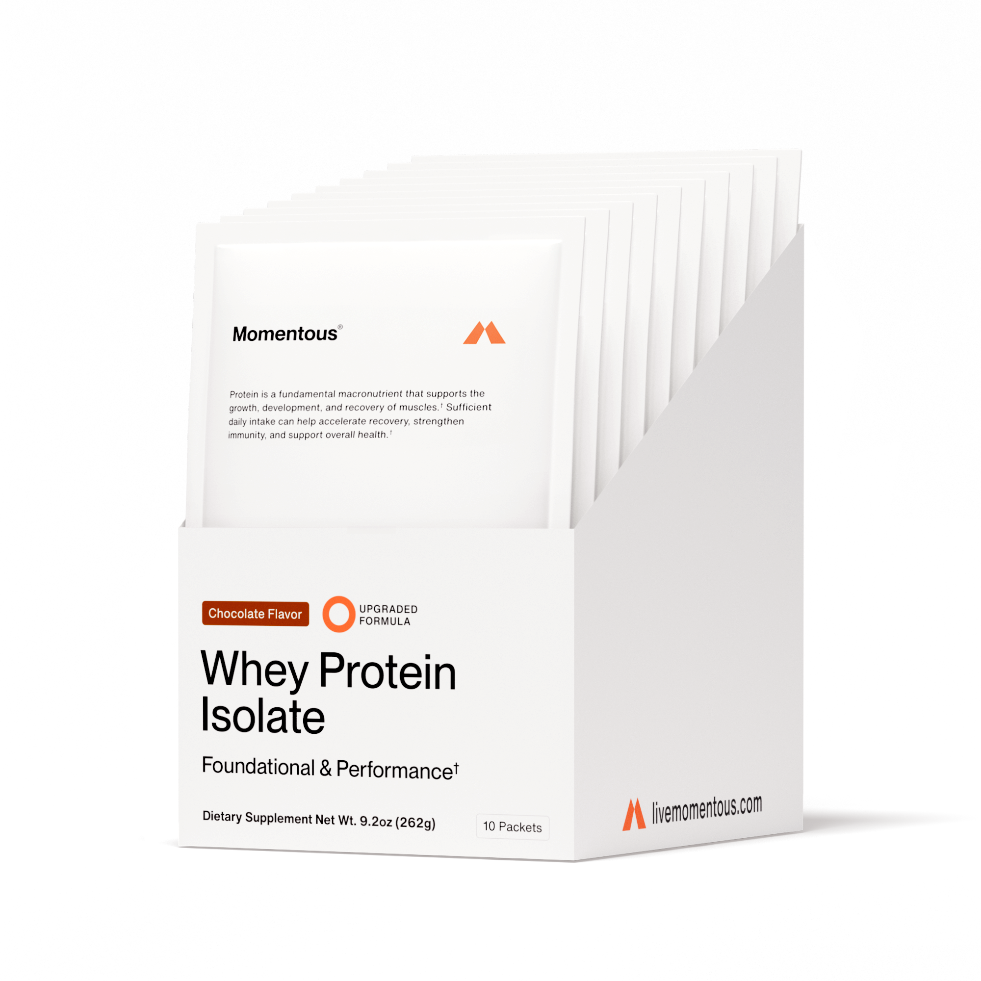 Whey Protein Isolate 10 Travel Packs