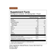 Chocolate Flavor Grass Fed Whey Travel Packs Supplement Facts
