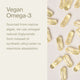 Vegan Omega-3

Sourced from marine algae, we use omegas’ natural triglyceride form instead of synthetic ethyl ester to maximize absorption.