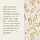 Unlike the less effective seed-derived ALA in most plant-based omegas, ours is made from Algal Oil—the original source of omegas consumed by fish—and provides a 1:1 ratio of DHA and EPA.
