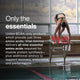 Swimmer preparing to dive into a pool. Text reads: “Only the essentials. Unlike BCAA-only products, which provide just three amino acids, Vital Aminos delivers all nine essential amino acids required for muscle protein synthesis—plus additional aminos to support recovery, endurance, and performance.”