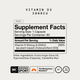 Momentous Vitamin D3 2000IU Supplement Facts, 60 servings, serving size 1 capsule, vitamin D 50mcg 2,000IU as plant-based cholecalciferol D3, other ingredients extra virgin olive oil, hypromellose capsule and candelilla wax, NSF Certified Sport, The Momentous Standard, gluten free, GMO free. (292 chars)