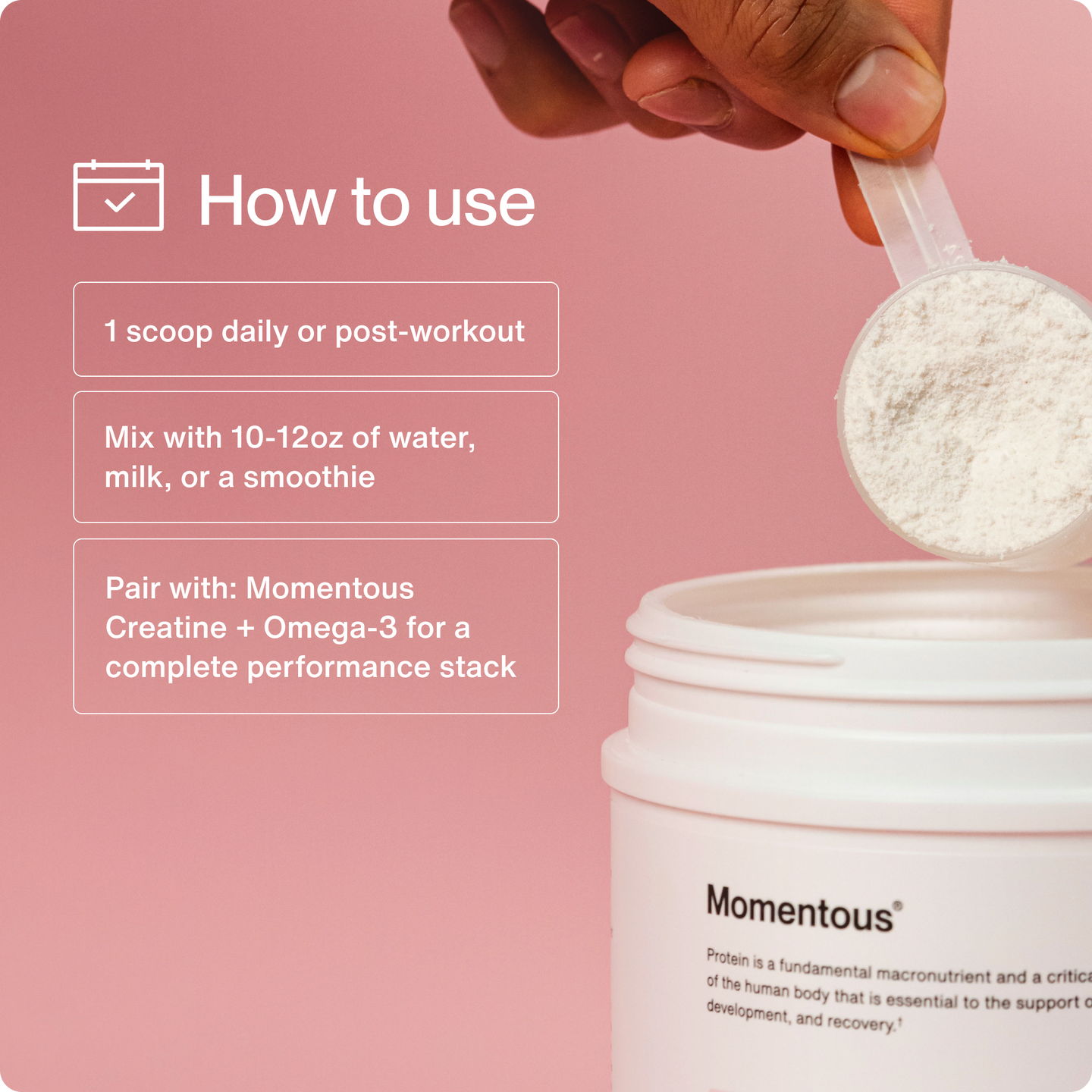 how to use, mix with 10-12 oz of water, milk, or smoothie
